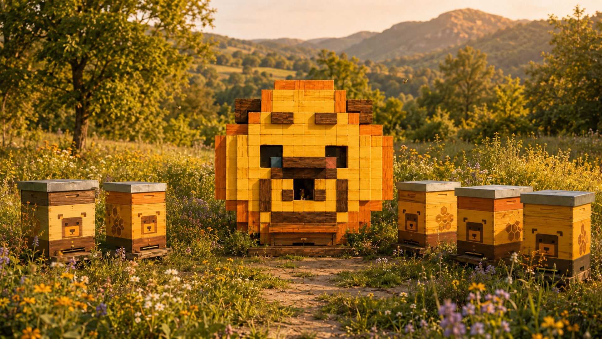 ApeTerra Orso apiary concept