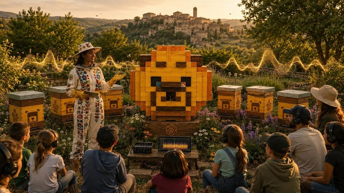 ApeTerra activities dedicated to bees, biodiversity, families and schools