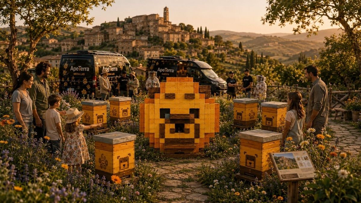 Art installations and biodiversity in the ApeTerra project